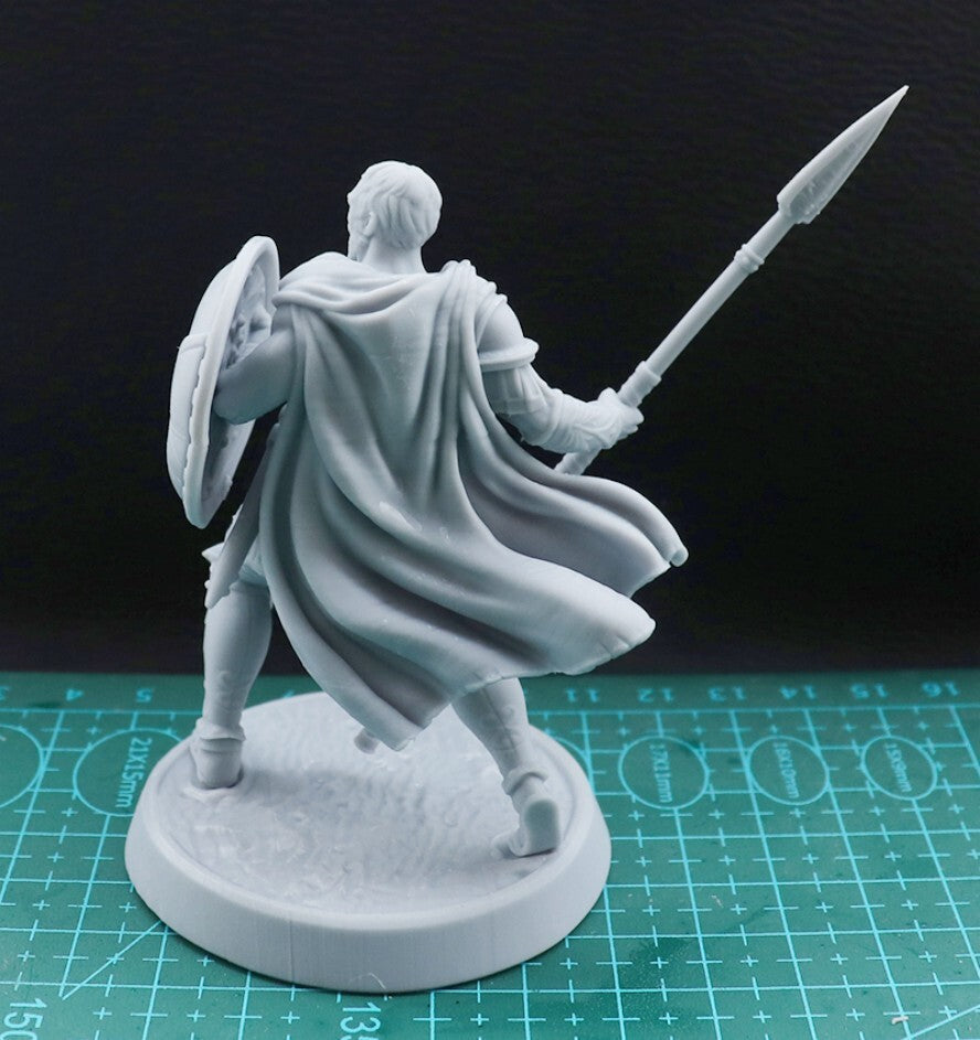1/24 resin figures model Spartan Warrior Unassembled Unpainted