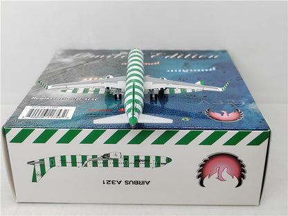 Phoenix Air Condor For Airbus A321 D-AIAC Green Island 1/400 DIECAST plane Model