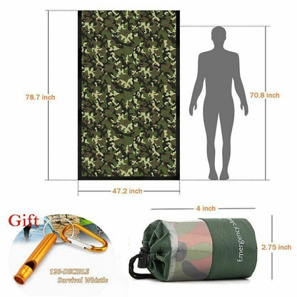Sleeping Bags Waterproof Lightweight Thermal Emergency Survival Blanket Mylar