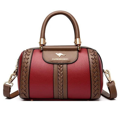 Bolso Cuero Mujer Para Bolsa Moda Lujo Mano Hombro Bandolera Elegante Cartera