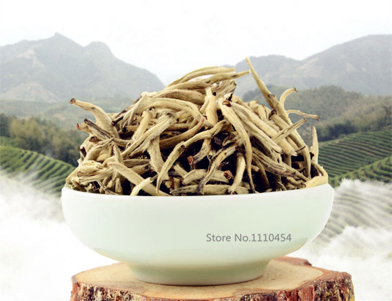 100g Chinese Fuding Silver Needle White Tea Bai Hao Yin Zhen Tea Organic Tea