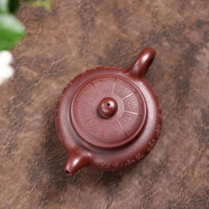 Chinese Tea Pot Marked Anituqe Style Real Yixing Zisha Purple Clay Pot 280ml New