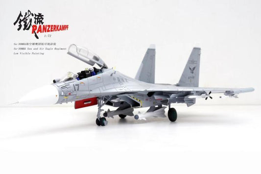 1:72 Panzerkampf SU-30MKK Sea and Air Eagle Regiment Fighter Diecast Plane Model