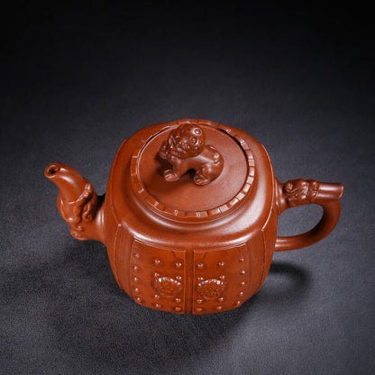 Chinese Yixing Zisha Clay Handmade Exquisite Teapot（大宅门 底款：徐汉棠）