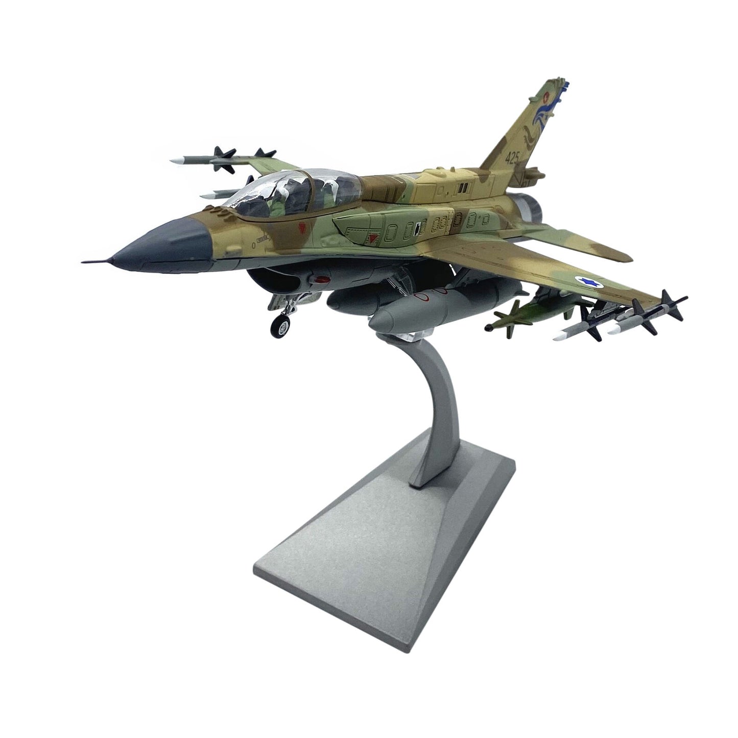 1:72 Israeli Air Force F16i Storm Fighter Aircraft Model Alloy Decoration