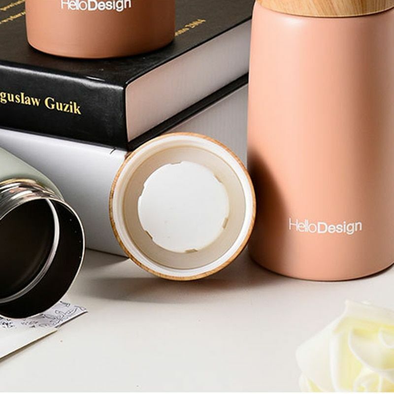 Mini Thermos Bottle Vacuum Flask Insulated Coffee Stainless Steel Travel Mug Cup