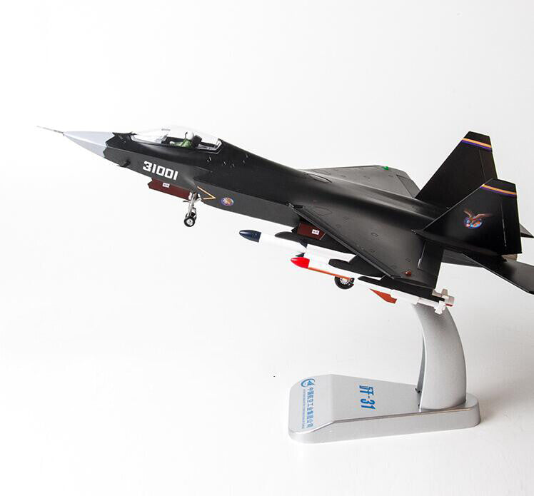 TEERBO China J-31 FIGHTER PLANE Original 1/48 diecast plane model aircraft