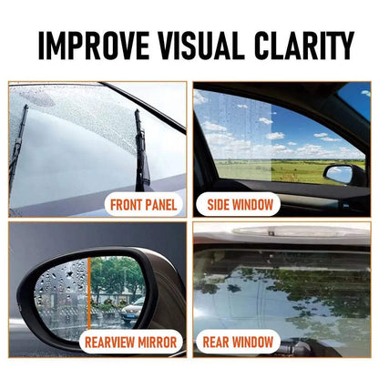 Car Glass Oil Film Cleaner – Clear Vision Restore