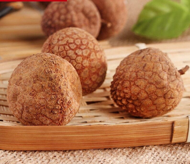 Dried Lychee Fruit with Shell 500g - Natural Sweetness, Healthy Snack
