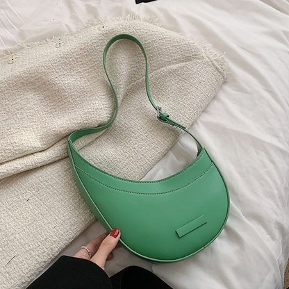 Women Shoulder Bag PU Leather Purse and Handbag Shopper Underarm Bag