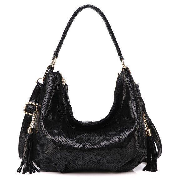Leather Shoulder Bag Handbag Female Stylish Tote Hobos Cross Body Bags