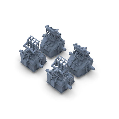 Yao's Studio LY200224 1/200 Model US Navy MK37 Radar With MK22 Radar Antenna