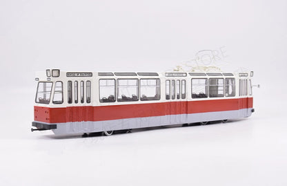 1:43 SSM LM-68 Urban Public Transport Tram Passenger Car Diecast Model