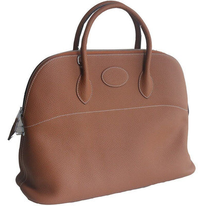 Genuine Cow Leather Bag Shoulder Pouch Purse 37*14*29 CM Adjustable Long Belt