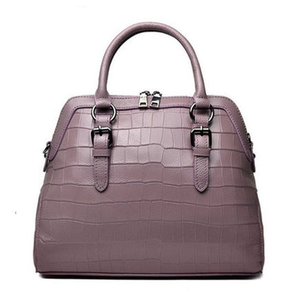 Fashion Women Handbag Genuine Leather Shoulder Luxury Crossbody Purse 31*26*12CM