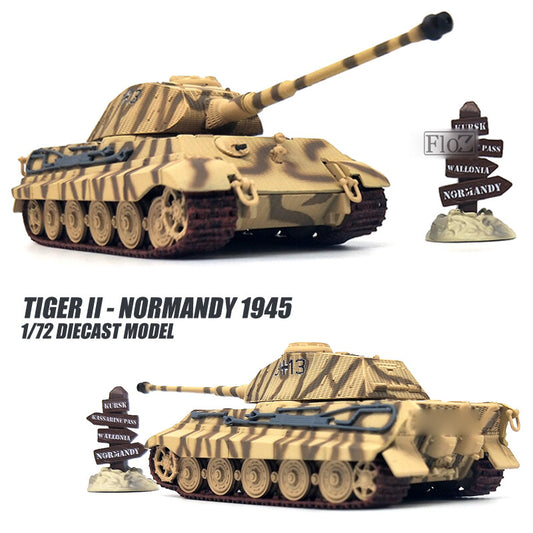 Tiger II - Normandy 1945 1/72 diecast tank model ATLAS