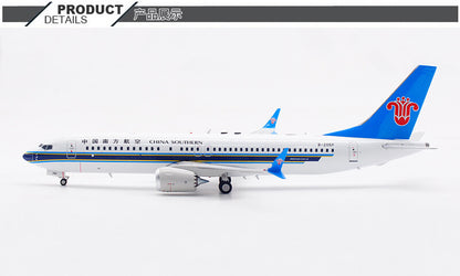 1:200 Aviation China Southern Airlines Boeing 737-8 MAX Diecast Aircraft Model