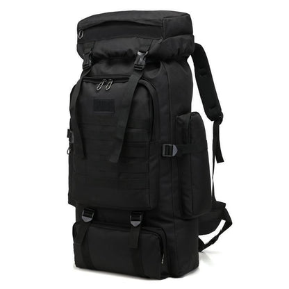 80LTactical Backpack Oxford Men Camping Hiking Hunting Bag Traveling Backpack
