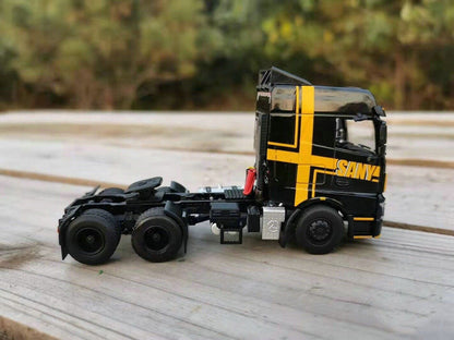 1/64 Scale SANY Truck tractor Black Diecast Car Model Collection Toy Gift NIB