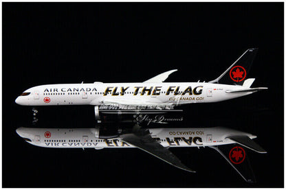 1:400 JC WINGS AIR CANADA B787-9 Passenger Airplane Flap Down Diecast Model