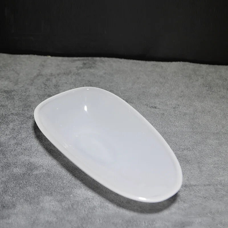 Jade Porcelain Tea Scoop for Pu'er Tea Glass Liu Li Kung Fu Tea Set Accessories