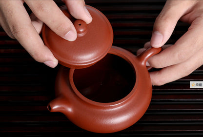 180cc chinese Yixing Handmade Zisha teapot ZhuClay FangGu Gongfu Tea Pot