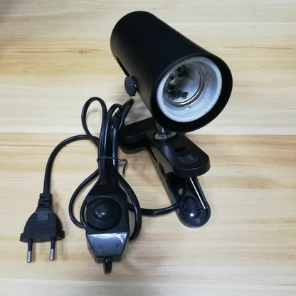 Reptile Lamp UVA UVB 3.0 Clip-on Ceramic Light Holder Turtle Basking UV Heating