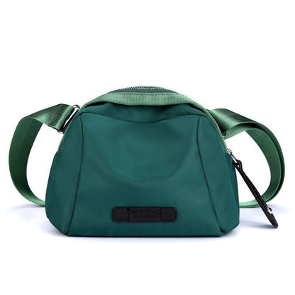 Shoulder Bag Small Solid Crossbody Bag Black Travel Purse Luxury Handbag Zipper