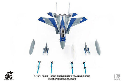 1:72 JC Wings F-15DJ Eagle JASDF 23RD FIGHTER TRAINNING GROUP Diecast Model