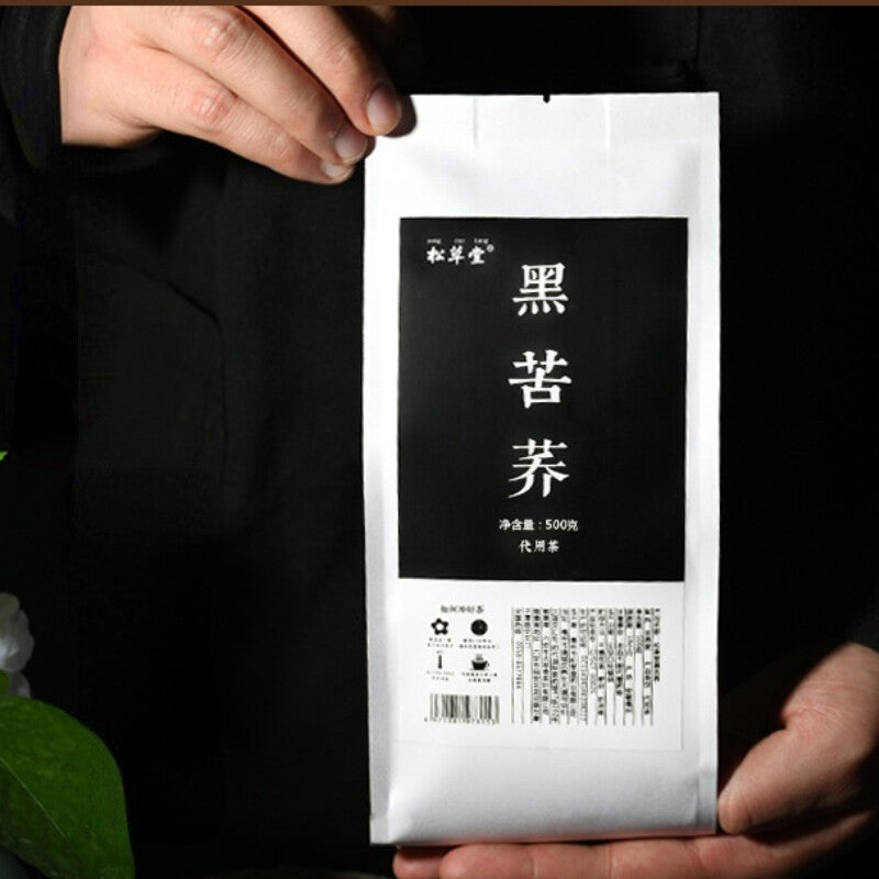500g Organic Health Care Herbal Tea Daliang Mountain Black Tartary Buckwheat Tea