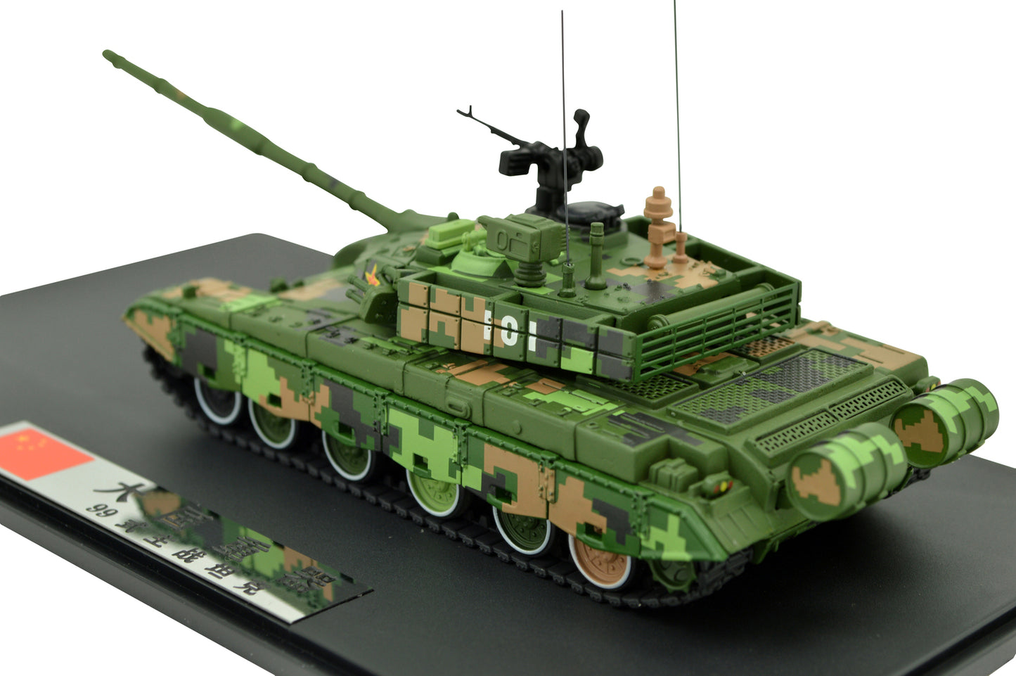 1:72 Chinese PLA ZTZ-99A Main Battle Tank Model Metal Diecast Armored Car 101