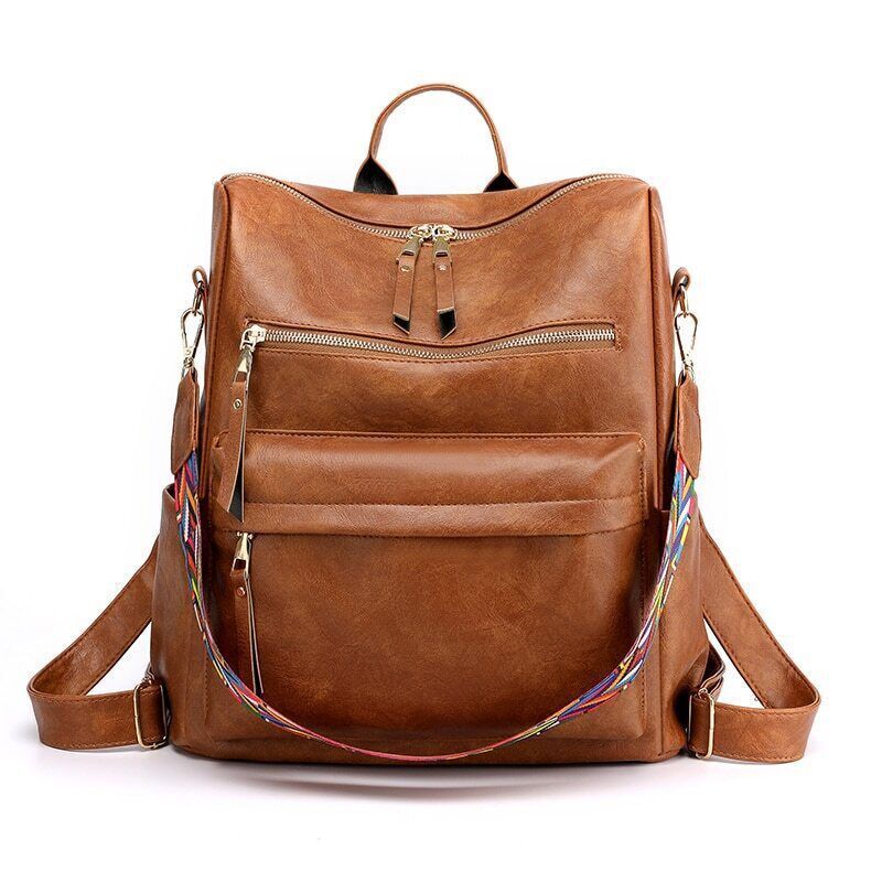 Backpack Women Leather Backpack School Bags Teenage Girls Women Travel Backpacks