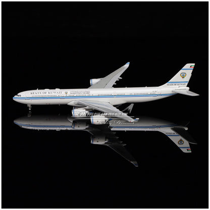 1:400 JC Wings State of Kuwait AIRBUS A340-500 Airplane Diecast Aircraft Model