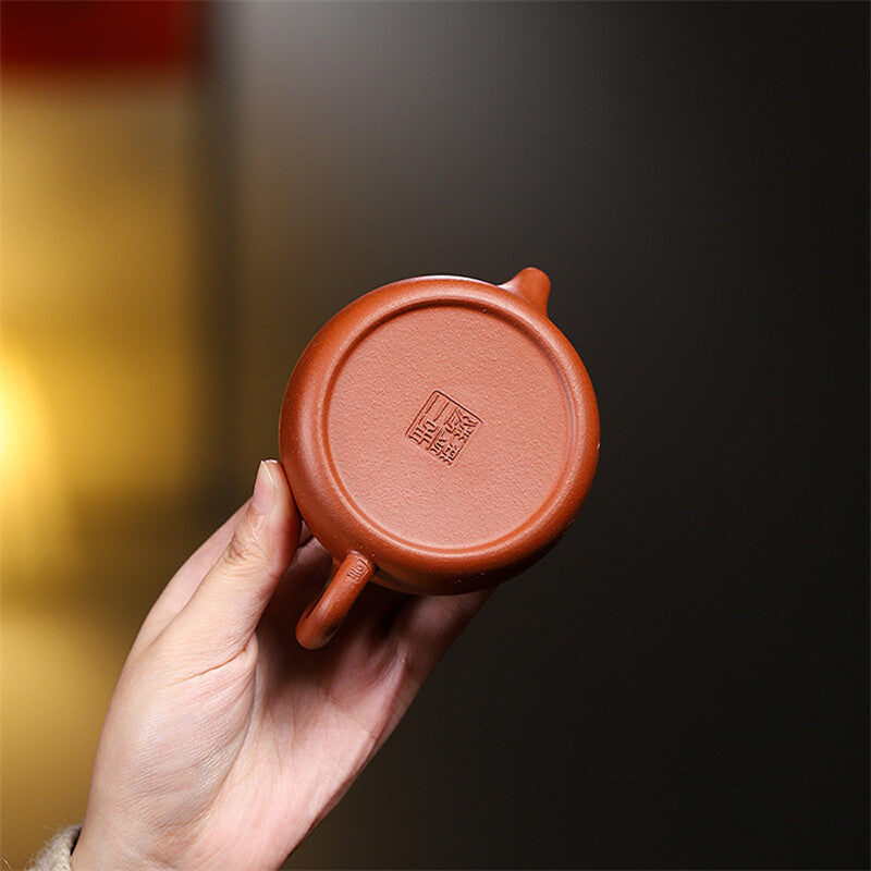 140ml Small Tea Pot Marked China Yixing Zisha Jiangpo Clay Pot Dezhong Pot New