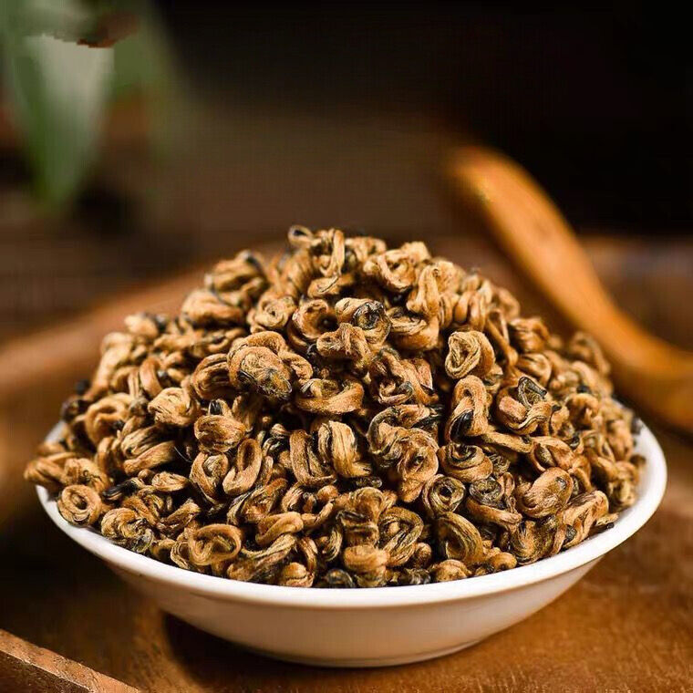 Yunnan Fengqing Dian Hong Tea Extra Honey Flavoured Golden Snail Black Tea 500g