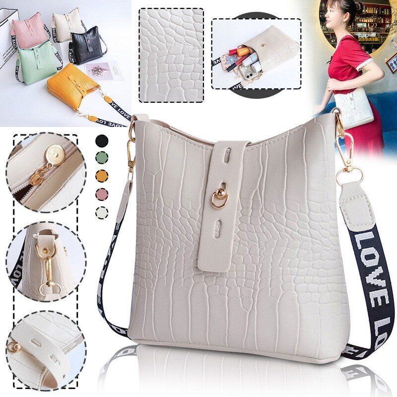 Shoulder Bag Casual Outdoor Bag Canvas Handbag Zipper Messenger Crossbody Purse