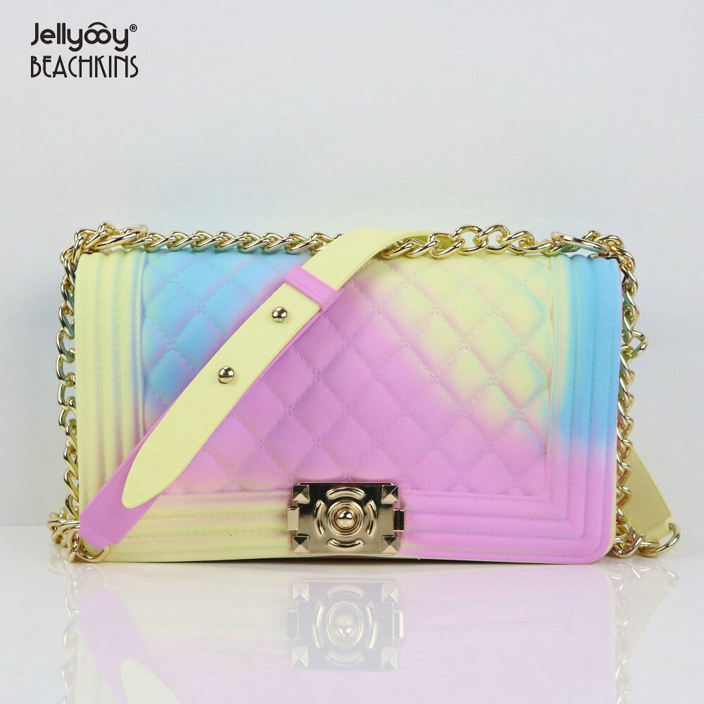 Handbags Women Jelly Shoulder Bag Women's Cluth Tote Ladies Crossbody Bags