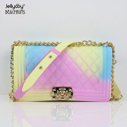 Handbags Women Jelly Shoulder Bag Women's Cluth Tote Ladies Crossbody Bags