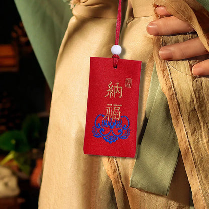 Buddhist Spiritual Salt Pouch piritual Amulet Blessing Sachets Car Pendant Bags