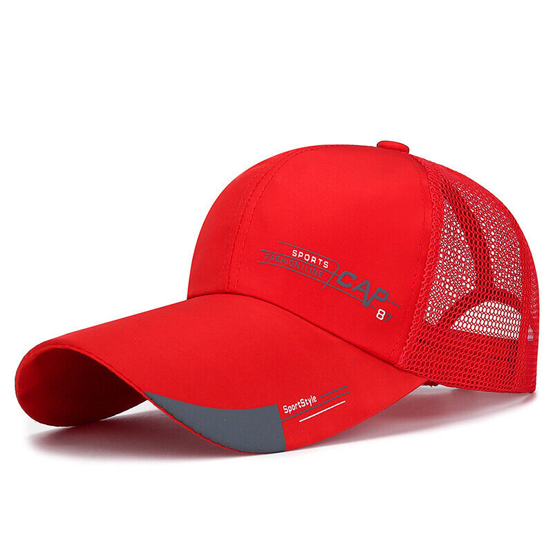 Visor Sun Hat Quick Dry Mesh Classic Baseball Cap Outdoor Golf Breathable Hat