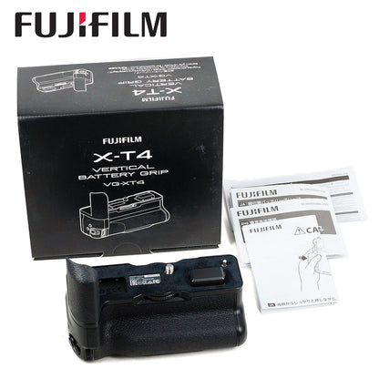 VG-XT4 Vertical Battery Grip for Fujifilm X-T4 – Dual Battery, Weather-Sealed
