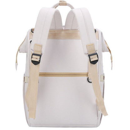 Big Women Bag Waterproof Baby Care Backpack Flower Embroidery Outdoor Traveling