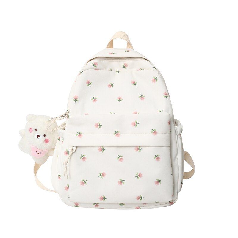 Fashion Nylon Backpack Anti-Theft Shoulder Bags Student School Bag Small Purse