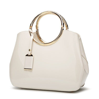 Women Bag Patent Leather Handbag Crossbody Messenger Shoulder Bag 28*22*10.5 CM