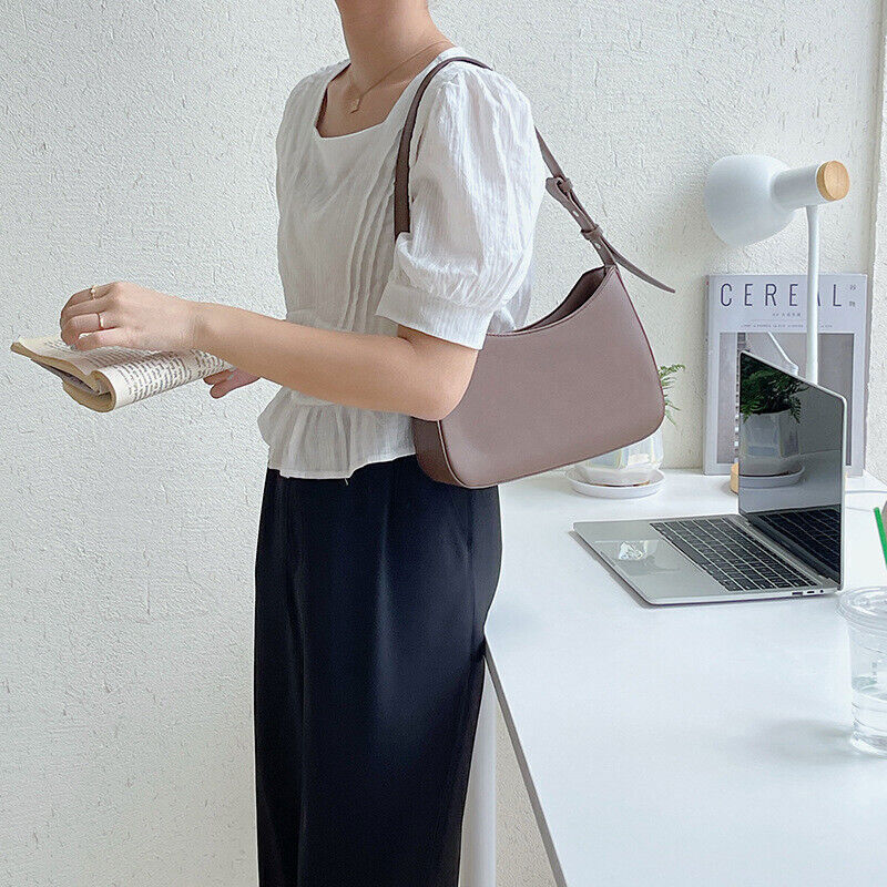 Women Lady Leather Handbag Shoulder Messenger Satchel-Tote Crossbody Purse Bags