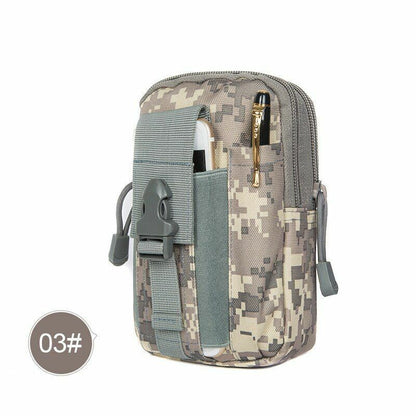 Waist Pack Bag Pouch Waterproof Nylon Mobile Phone Wallet Travel Kit Durable