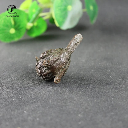 Statue Bronze Tea Pet Table Home Decoration Retro Craft Handmade Collection