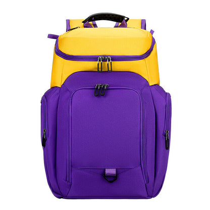 Men Football Basketball Backpack Oxford Unisex Sports Gym Training Shoulder Bag