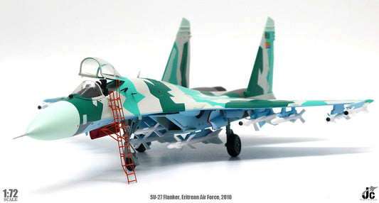 JC Wings SU-27 Flanker, Eritrean Ain Force, 2010 1/72 diecast plane model