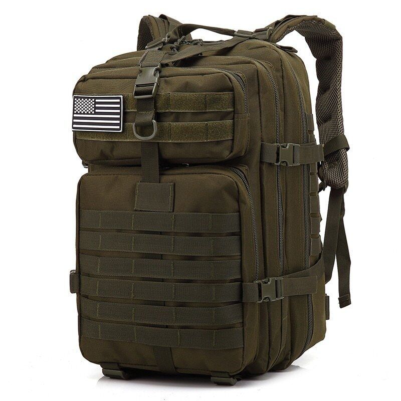 50L Man Army Tactical Backpacks Bags Outdoor Pack Trekking Camping Hunting Bag
